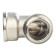 STOUT SFT-0016-000001, 1 ", external/internal thread, with emphasis, nickel. Brass