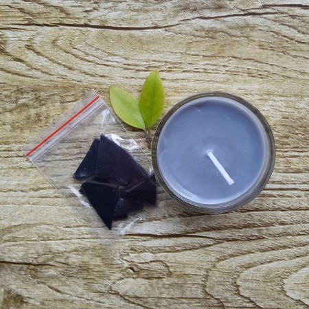 Dye based on soy wax for candles, 5 g, color gray color