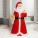 LED figure "Santa Claus" 30 × 80 × 40 cm, acrylic, 40 LED, 8 modes, 24 V, glow of white