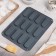 Baking uniform of the share “Sweets. Explosion”, silicone, 28 × 21 × 1 cm, 12 cells (7.6 × 2.7 × 1 cm), Mix color