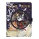 Gift notebook, A6+, 132 sheets, color block, with a curly refrain, on the magnet "cat", mix