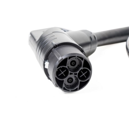 FullTone electric car connector for charging stations, type Chardemo, 200A, 1000V-2