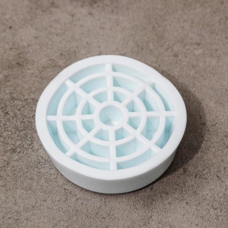 Set of anti -vibration stands "Dolyana", 4 pcs, round, white color-2
