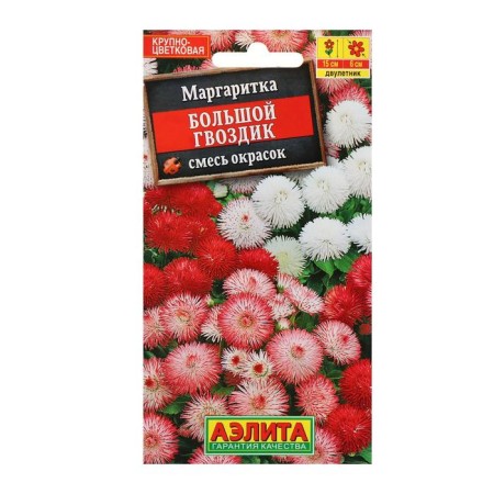 Flower seeds Margarita "Big Cloves", 0.05 g-2