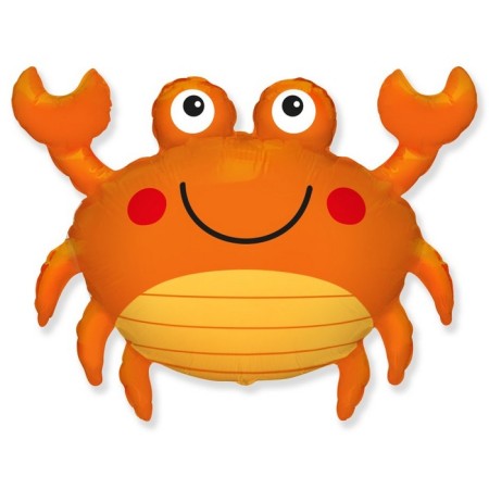 Foil ball 36 "Sea crab", figure