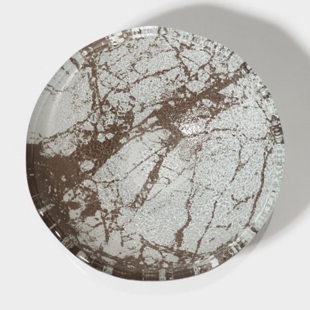 Magistro bowl “marble”, d = 12.5 cm, white color-2