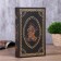 Safe wood book "Golden sailboat" 21x13x5 cm