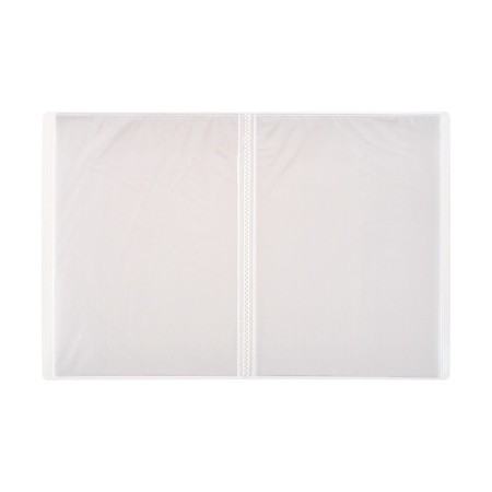 Folder with 20 A4 inserts, 500 μm, calligrata, texture "Sand", white-7