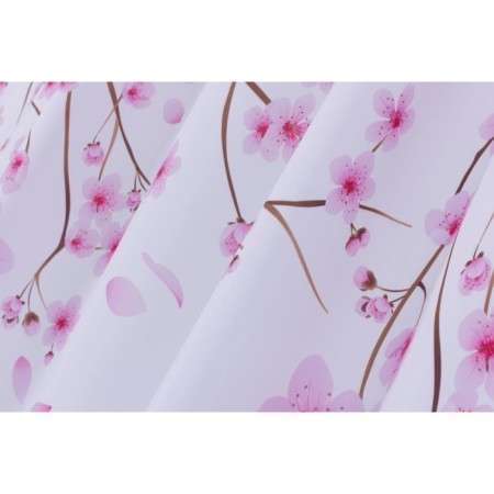 Sakura bathroom curtains, 180 × 200 cm-4