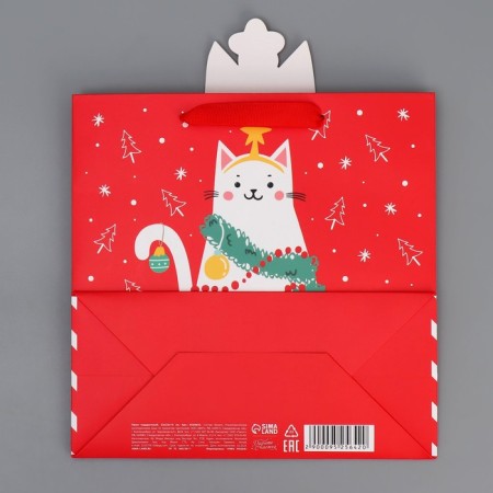 Gift package “Happy New Year!”, 22 x 22 x 10 cm, new year-8