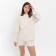 Women's costume (blouse, shorts) minku: enjoy Milk color, size 48