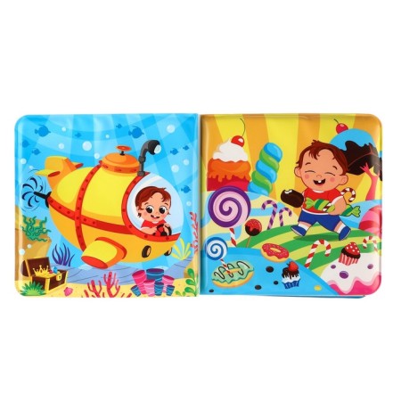 Book - a toy for the bath "My dreams", with a figure, Kroshka I-7