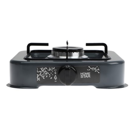 Gas tiles Homestar HS-1201, 1 burner, dark gray-9