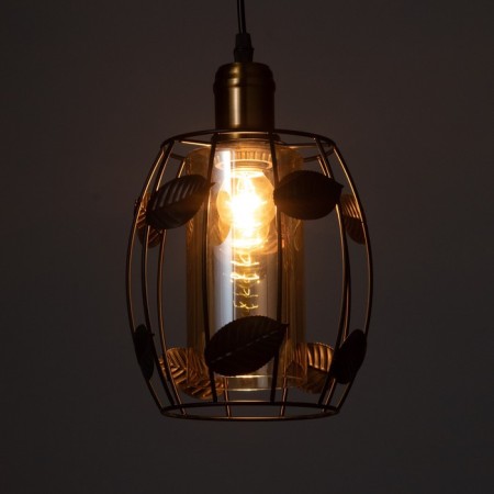 Bayerlux lamp "Laura" E27 40W Black 18x18x20-120 cm-3