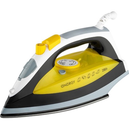 Iron Energy EN-349, 2200 W, Teflon sole, 330 ml, black and yellow