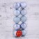 Set of balls plastic D-5 cm, 10 pcs "Pog Assorted"