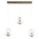 Light Bayerlux "Lienn" 81W Ledzoloto 60x19x19cm