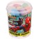 A set of colored crayons of spider-man, 7 flowers mix