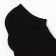 A set of men's socks (3 pairs) shortened, black color, size 40-44
