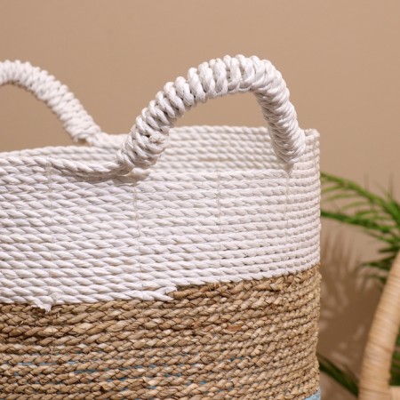 Wicker basket 30x30x40 cm-5