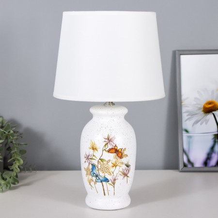 Board lamp 16817/1 E14 40W White H.36cm Risalux