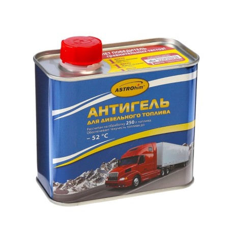 ASTROHIM antigel for diesel fuel for 250 - 500 l, 500 ml, AS - 122