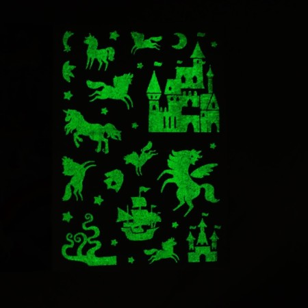 Book with luminous stickers "Country of Wonders", 60 stickers, 4 p.-3