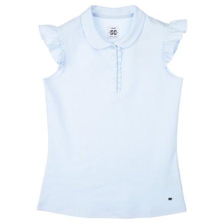 Футболка-поло для девочки, рост 146 см