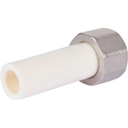 Kalde fitting, polypropylene, d = 20 mm x 3/4 ", inner thread, with a nut