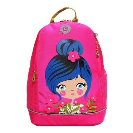 School backpack, 38 x 28 x 18 cm, Grizzly, ergonomic back, pink-2