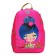 School backpack, 38 x 28 x 18 cm, Grizzly, ergonomic back, pink