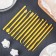 Set for modeling confectionery jewelry of the share, 14 pcs, 12 × 0.5 cm, color mix