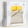 Bed linen Ethel Duet "Yellow-gray Zigzagi" 143x215- 2 pcs, 240*220, 70x70-2 pcs