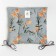 Siddle on the chair Ethelw Poppies 42x42 cm, 100% cotton, reps 210 g/m2