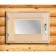 Window, 30 × 40cm, double glass of linden