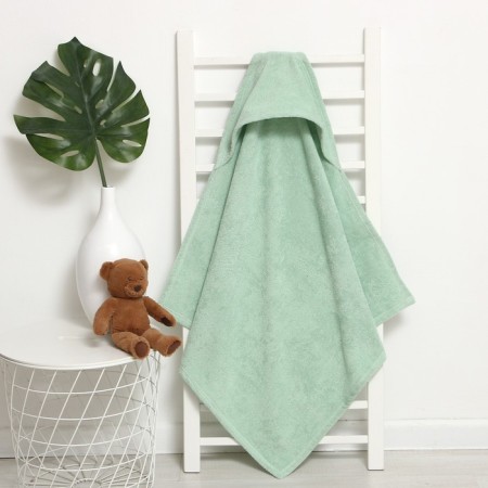 Toward Tensor Corner I am 85x85 cm, olive color, 100% cotton, 320 g/m-3