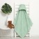 Toward Tensor Corner I am 85x85 cm, olive color, 100% cotton, 320 g/m