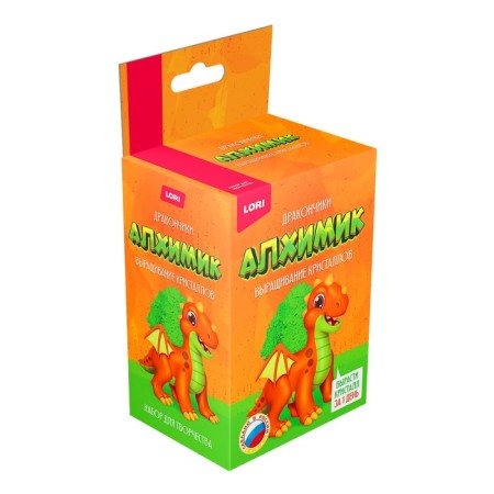 Alchemist. Crystal cultivation. Dragons. "Orange Dragon"-1