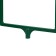 Frame with an integrated T-holder PFT-A4, green color