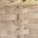 A set of wicker baskets, D16x10/31 cm, D19x10/32 cm, d21x11/36 cm, 3 pcs, yellow, bamboo