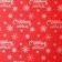 Palette packaging for the New Year foil "Happy New Year", red, 70 x 50 cm