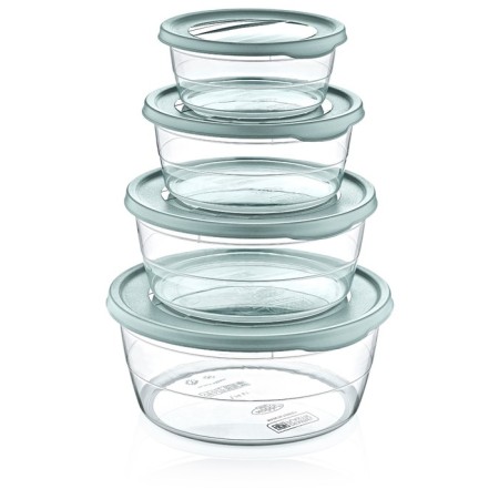 A set of food containers Hobbylife Trend, 4 pcs, color mix-2