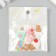 Decor for creativity plastic "Ice cream" set 6 pcs 3x2 cm