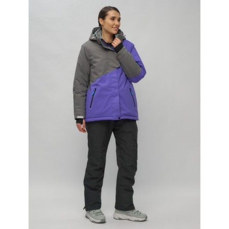 Ski suit, size 58, purple color-12