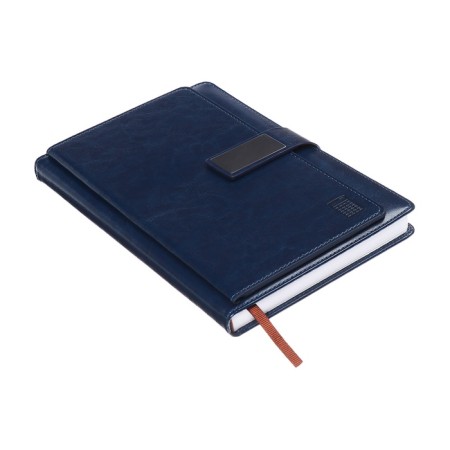 Deliciper of Leduced A5, 140 sheets in a cage, with a calculator, with a scrap, leatherette cover, mix-19