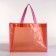 Household bag without fastening, red color