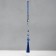 Suspension from the evil eye Metal "Butterfly with bells and brush" 7x30 cm