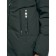 Coat insulated winter female, size 46, dark green color