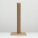 Claw-stolbik Cleep, jute, 40 x 40 x 80 cm, beige