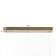 Lamp Bayerlux "Aina" 36W LED gold 70x13.5x19cm